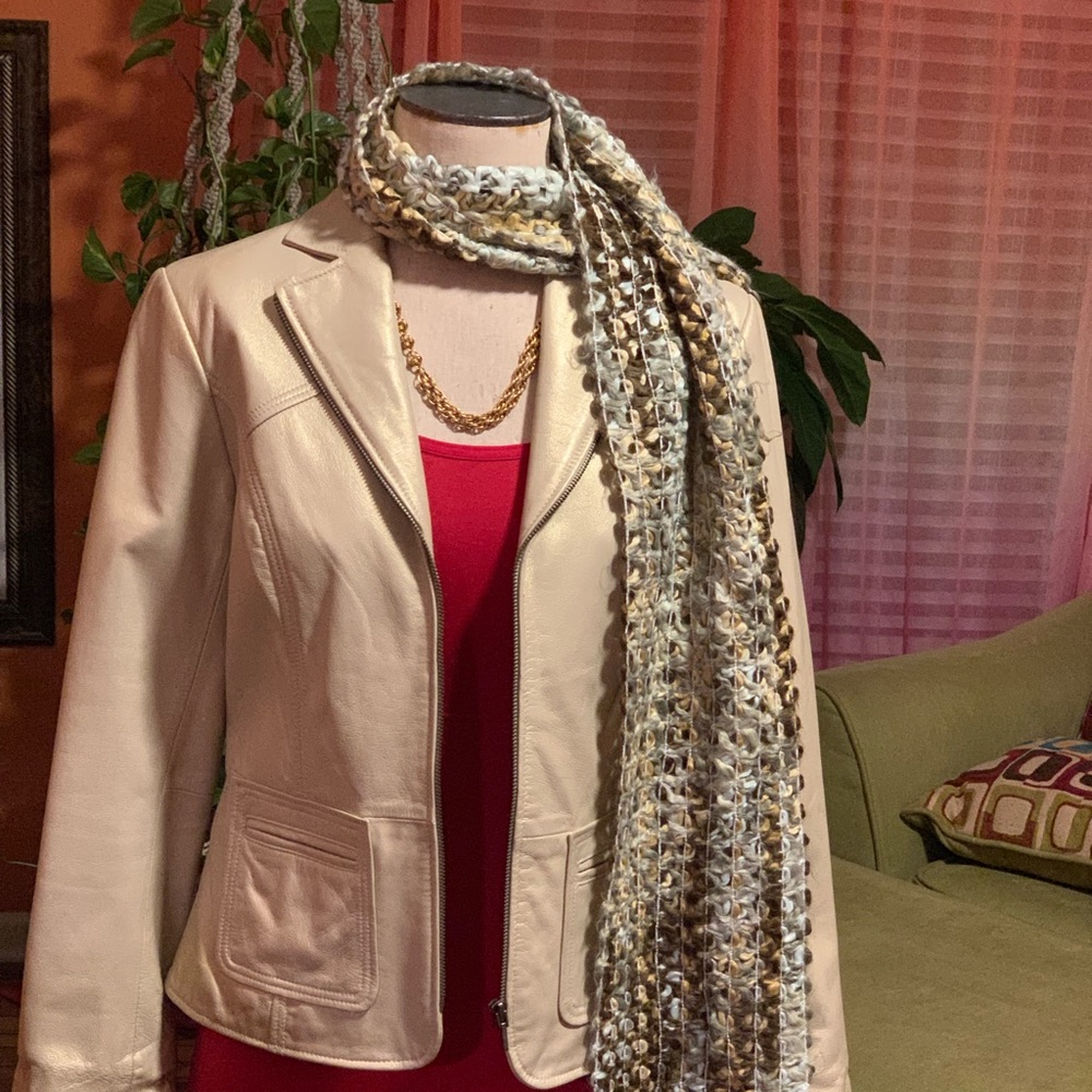 Leather Blazer